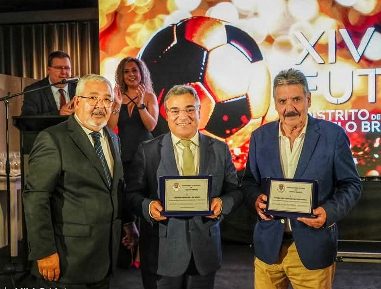 António Oliveira presente na Gala da Associação de Futebol de Castelo Branco 