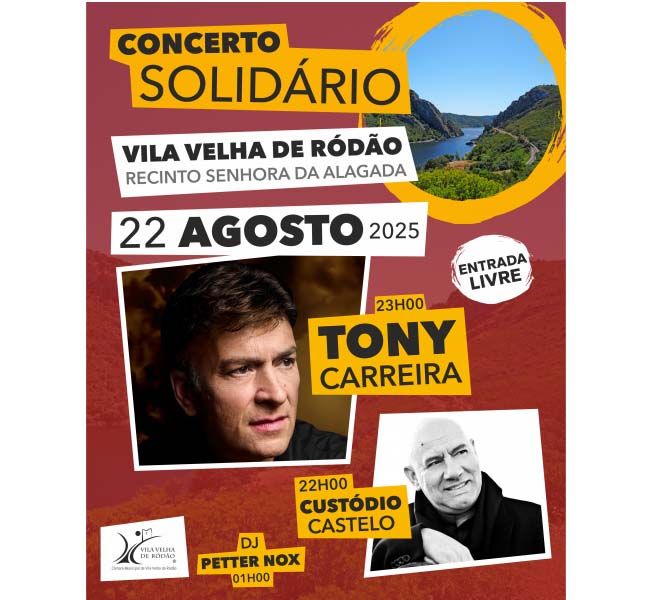 RÃ³dÃ£o: Tony Carreira realiza Concerto SolidÃ¡rio encerrado antecipadamente