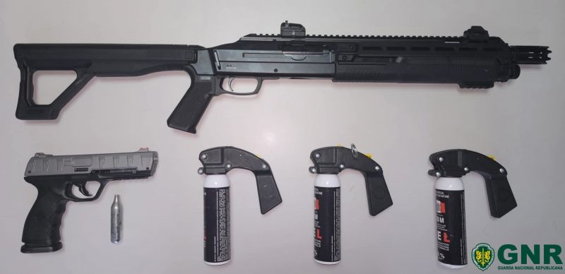 Castelo Branco: Suspeito de ameaças com arma de fogo constituido arguido